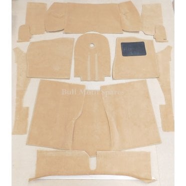 A30 Beige Carpet Set With Heel Mat