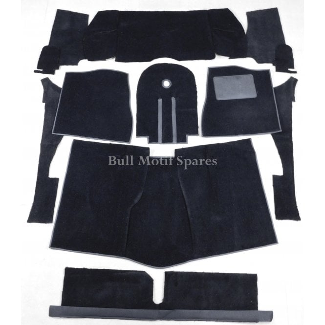 A30 Black Carpet Set With Heel Mat