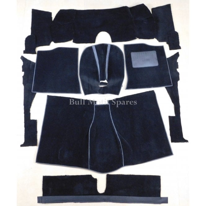 A35 Black Carpet Set With Heel Mat