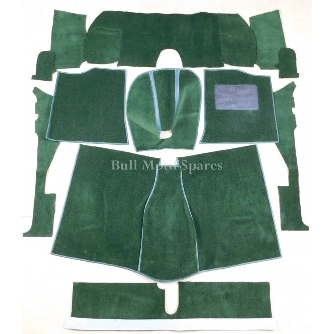 A35 Green Carpet Set With Heel Mat