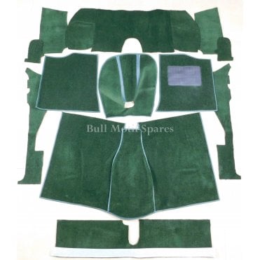 A35 Green Carpet Set With Heel Mat