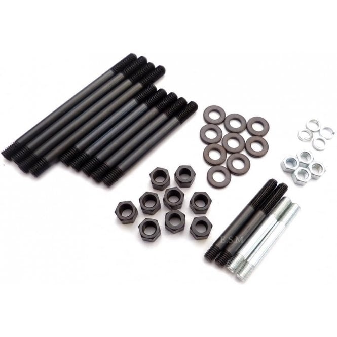 Cylinder Head Fixing Kit - O.H.V. Models (Studs, Nuts & Washers)