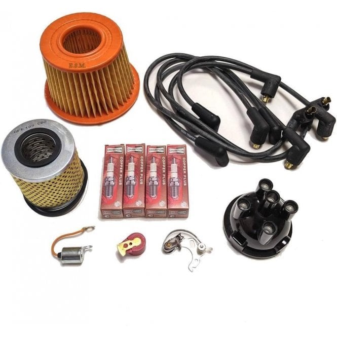 Engine Service Kit - 948/1098cc (Push-In H.T.Lead Type Cap) with H.T. Leads - LUCAS Components