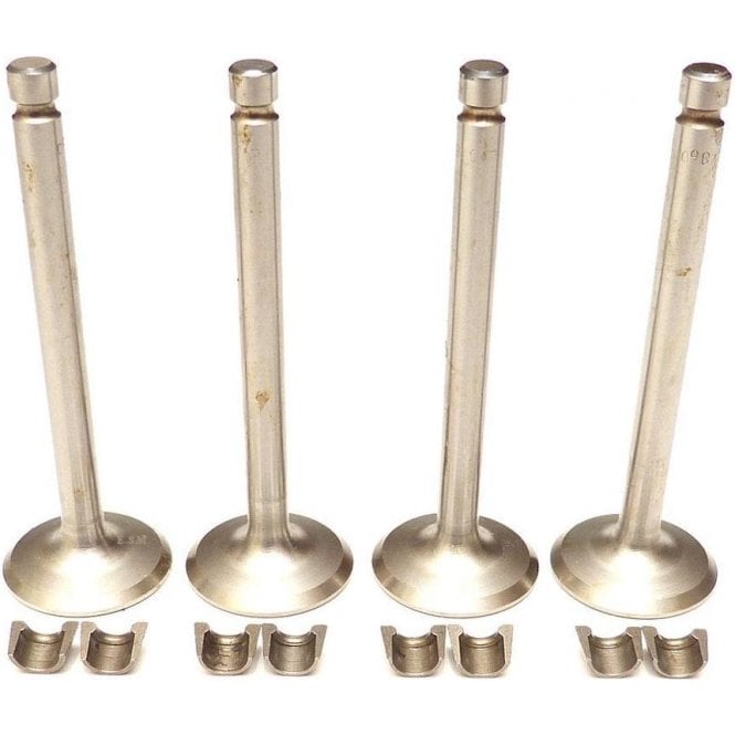 Exhaust Valve & Cotter Kit (4) **SEE DETAILS**