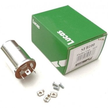 Flasher Relay (Screw & Lucar Connector Type) Positive Or Negative Earth - LUCAS