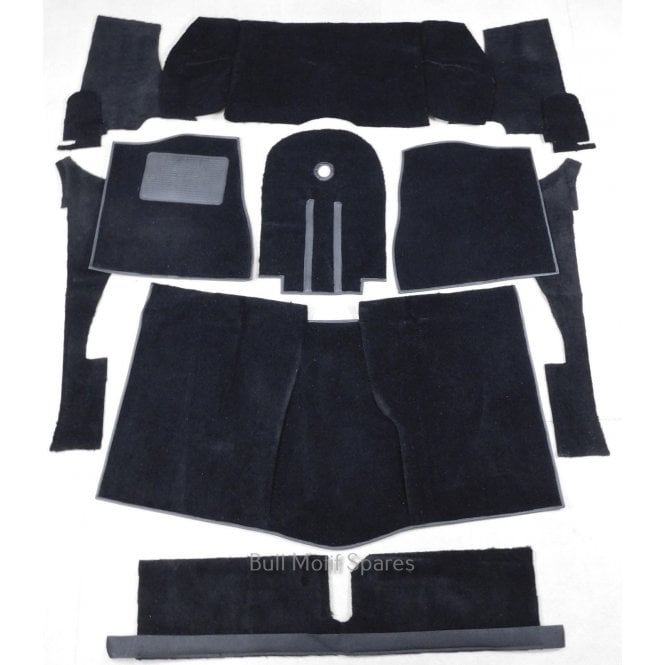 LHD A30 Black Carpet Set With Heel Mat