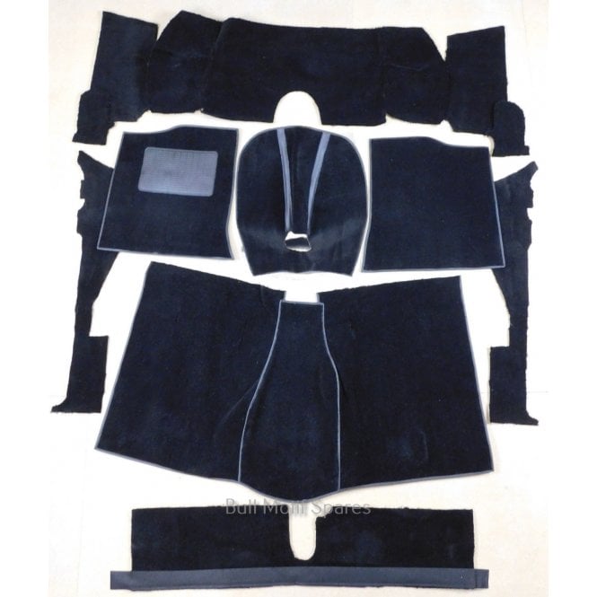 LHD A35 Black Carpet Set With Heel Mat