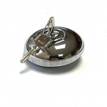 Locking Petrol Cap - A30/A35 Saloon - CHROME