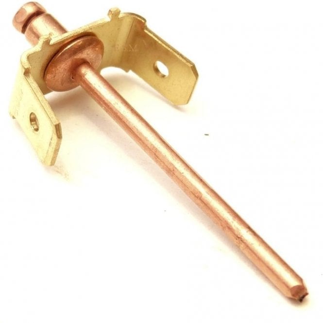 Metal Earth Clip (For Headlamp / Headlight Wire etc.) NON-ORIGINAL Lucar type spade connector
