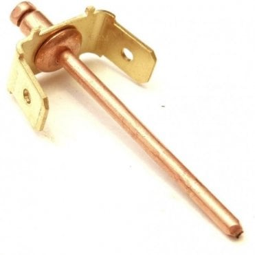 Metal Earth Clip (For Headlamp / Headlight Wire etc.) NON-ORIGINAL Lucar type spade connector