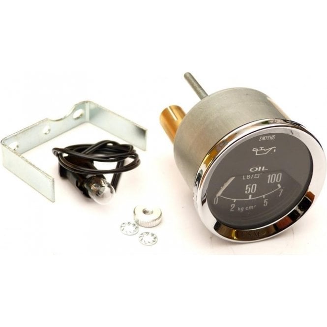 Oil Pressure Gauge-Smiths 52mm (Mechanical)