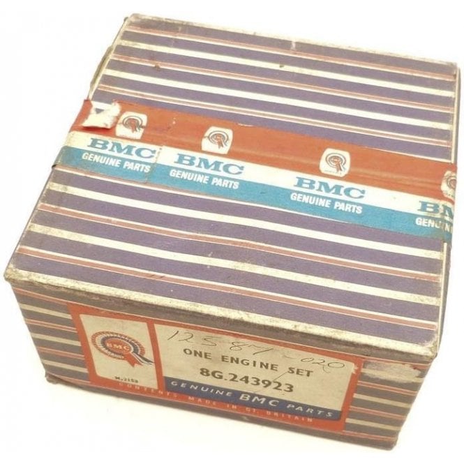Piston Set 803cc +020" 4 Ring - Genuine BMC New Old Stock (8G2439)