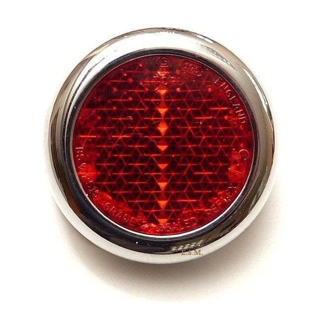Rear Red Reflector - 2" Round (Traveller Rear Post and Austin A30/A35)