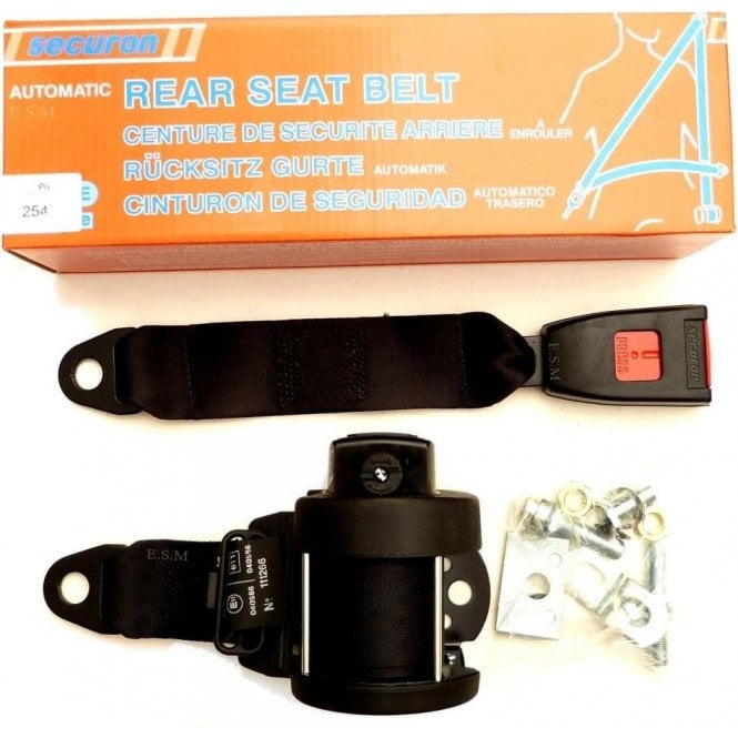 Rear Seat Belt (Inertia Reel Type) Saloon/Convertible