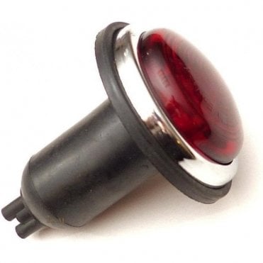 Stop/Tail Light-Complete (Flat Red Glass Lens) LUCAS L488 Type