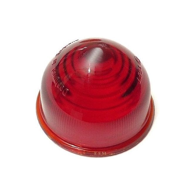 Stop/Tail Light Lens (Domed Red) Glass