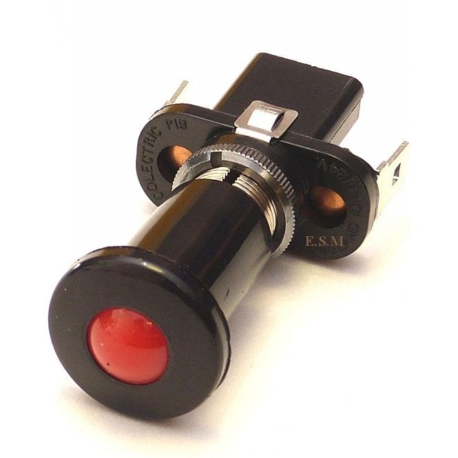 Switch (Push-Pull) - Accessory - Illuminated (RED)