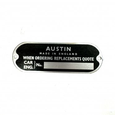 Vehicle Chassis Plate