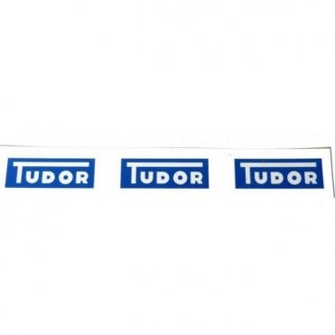Windscreen Washer Bottle Sticker "TUDOR"