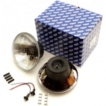 Wipac Halogen Headlamp / Headlight Kit (Pair) - L/H/Drive - With Pilot Light