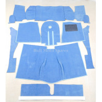 Image for A30 Blue Carpet Set With Heel Mat