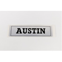 Image for Rocker Cover Sticker `Austin'