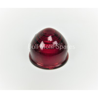 Image for Domed Red Glass Lens