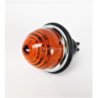 Image for Complete Indicator Lamp, Domed Amber Lens